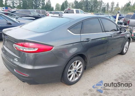 2020 Ford Fusion Se from USA, damaged, VIN 3FA6P0HD9LR147957